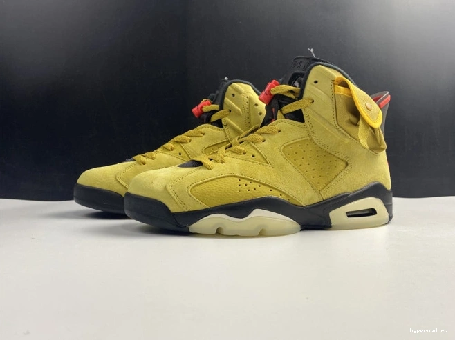 JORDAN YELLOW CN1084-300 SCOTT AIR X 6 TRAVIS 0727